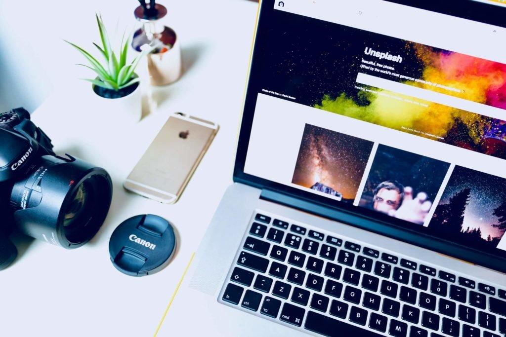 unsplash pour webmaster freelance